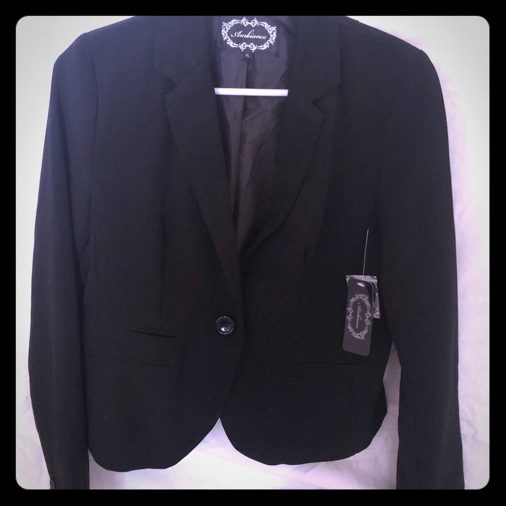Ambiance Black Blazer